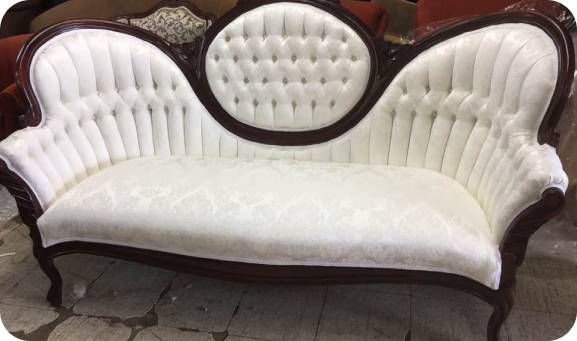 San Diego Upholstery After Photo reupholstered sofa